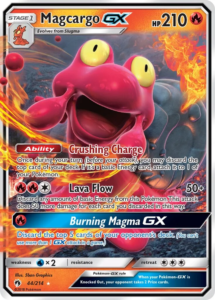 Magcargo-GX 「WC_DECK_2019_PERFECTION 44/214」「EN」