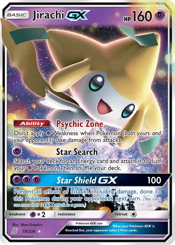 Jirachi-GX 「WC_DECK_2019_PERFECTION 79/236」「EN」