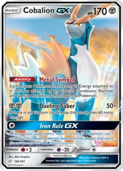 Cobalion-GX 「WC_DECK_2019_PERFECTION 106/181」「EN」