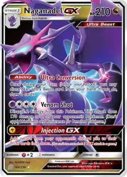 Naganadel-GX 「WC_DECK_2019_PERFECTION 160/236」「EN」