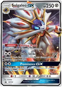 Solgaleo-GX 「WC_DECK_2019_PERFECTION SM104」「EN」