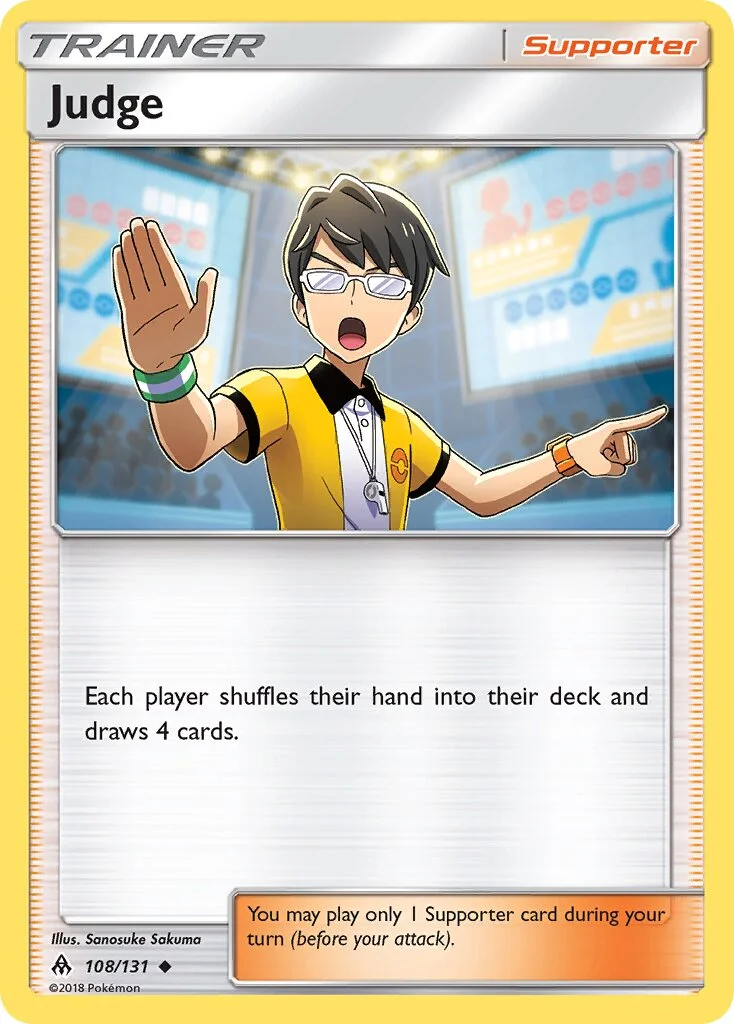 Judge 「WC_DECK_2019_PIKAROM_JUDGE 108/131」「EN」