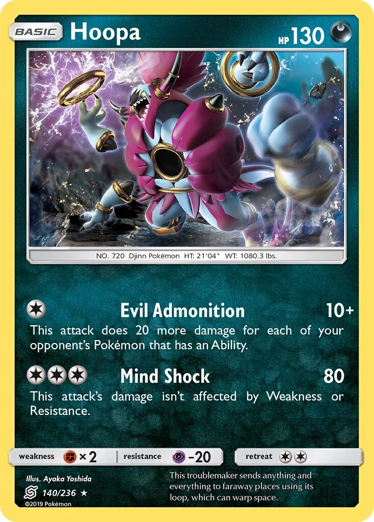 Hoopa 「WC_DECK_2019_PIKAROM_JUDGE 140/236」「EN」
