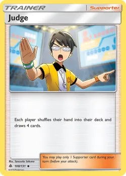 Judge 「WC_DECK_2019_PIKAROM_JUDGE 108/131」「EN」