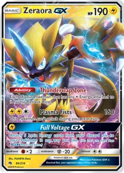 Zeraora-GX 「WC_DECK_2019_PIKAROM_JUDGE 86/214」「EN」