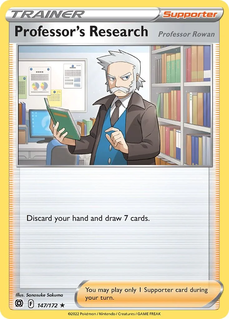Professor's Research 「WC_DECK_2022_ADP 147/172」「EN」