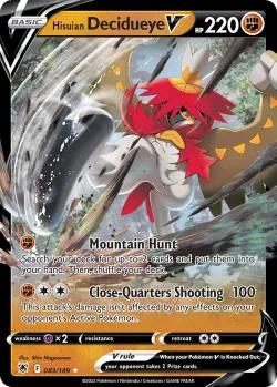 Hisuian Decidueye V 「WC_DECK_2022_ADP 083/189」「EN」