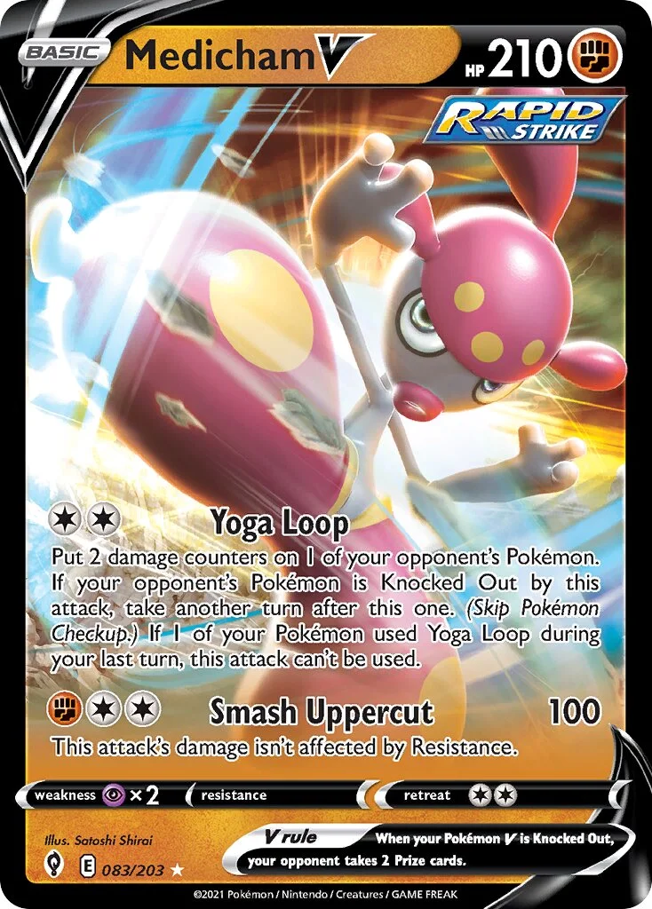 Medicham V 「WC_DECK_2022_CHERYL_AGAIN 083/203」「EN」