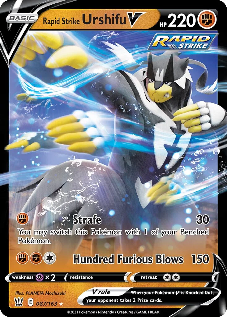 Rapid Strike Urshifu V 「WC_DECK_2022_CHERYL_AGAIN 087/163」「EN」