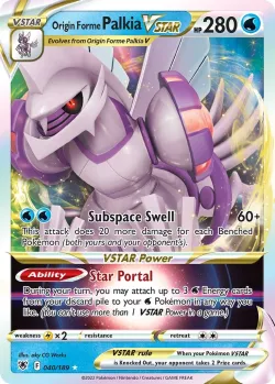 Origin Forme Palkia VSTAR 「WC_DECK_2022_ICE_RIDER_PALKIA 040/189」「EN」