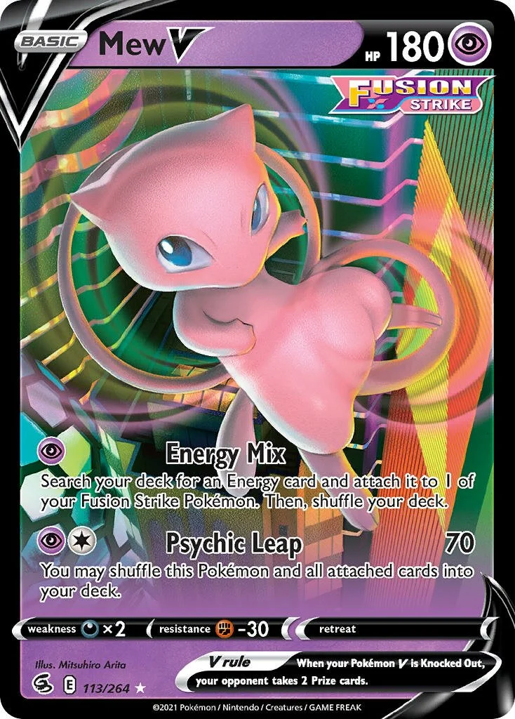 Mew V 「WC_DECK_2022_THE_SHAPE_OF_MEW 113/264」「EN」