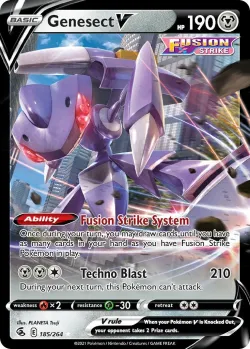 Genesect V 「WC_DECK_2022_THE_SHAPE_OF_MEW 185/264」「EN」