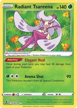Radiant Tsareena 「WC_DECK_2023_COLORLESS_LUGIA 016/195」「EN」