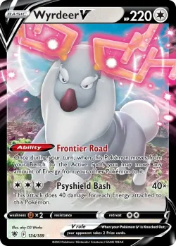 Wyrdeer V 「WC_DECK_2023_COLORLESS_LUGIA 134/189」「EN」