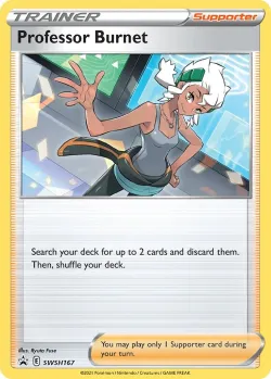 Professor Burnet 「WC_DECK_2023_COLORLESS_LUGIA SWSH167」「EN」