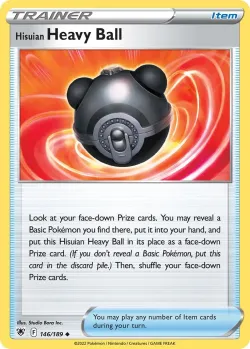 Hisuian Heavy Ball 「WC_DECK_2023_LOST_BOX_KYOGRE 146/189」「EN」