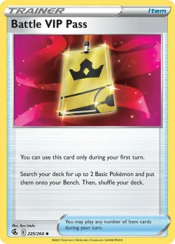 Battle VIP Pass 「WC_DECK_2023_LOST_BOX_KYOGRE 225/264」「EN」