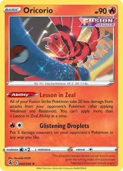 Oricorio 「WC_DECK_2023_MEWS_REVENGE 042/264」「EN」