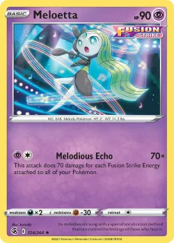 Meloetta 「WC_DECK_2023_MEWS_REVENGE 124/264」「EN」