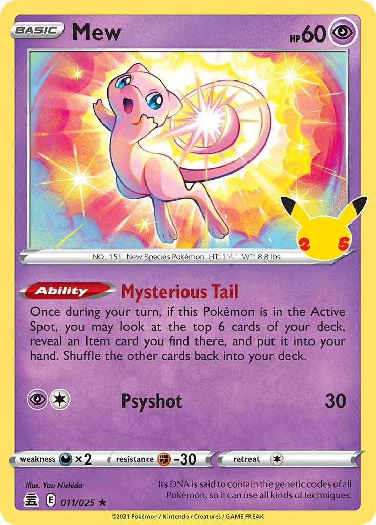 Mew 「WC_DECK_2023_PSYCHIC_ELEGANCE 011/025」「EN」