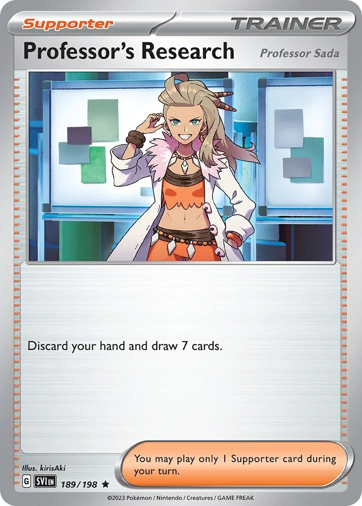 Professor's Research 「WC_DECK_2023_PSYCHIC_ELEGANCE 189/198」「EN」