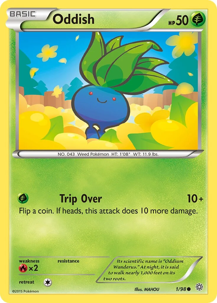 Oddish 「AOR 1/98」「EN」