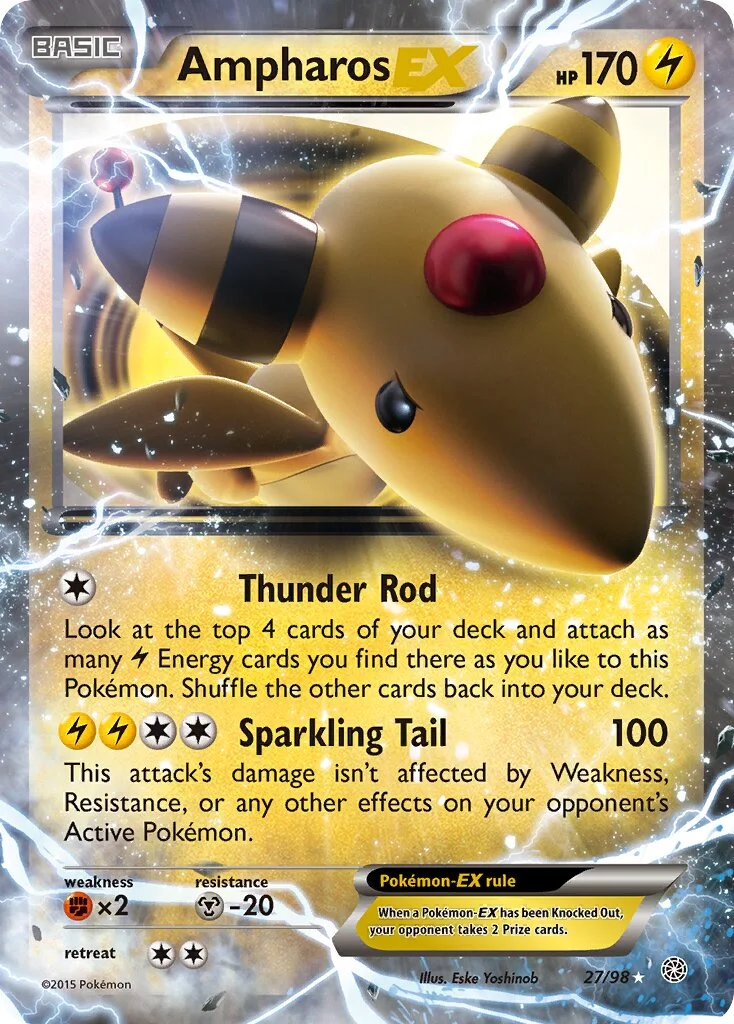 Ampharos-EX 「AOR 27/98」「EN」