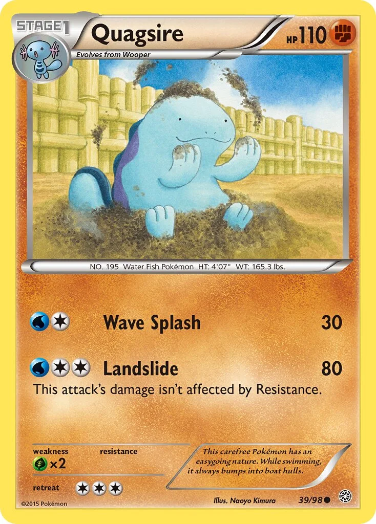 Quagsire 「AOR 39/98」「EN」
