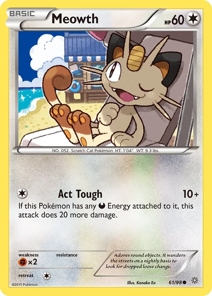 Meowth 「AOR 61/98」「EN」