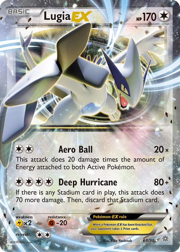 Lugia-EX 「AOR 68/98」「EN」