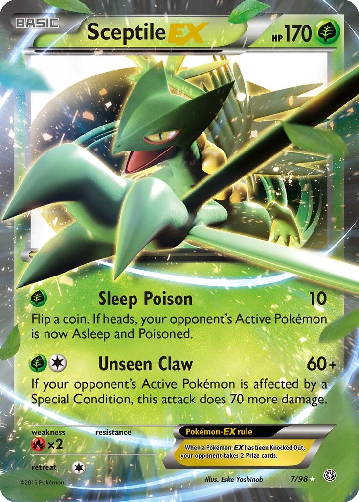 Sceptile-EX 「AOR 7/98」「EN」