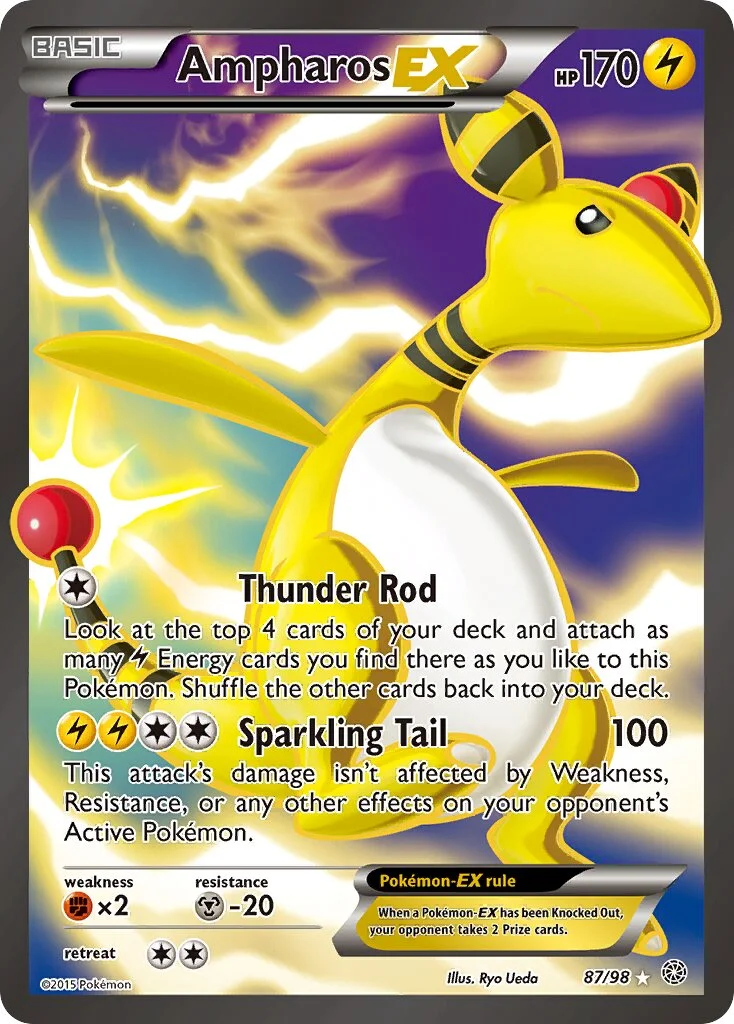 Ampharos-EX 「AOR 87/98」「EN」