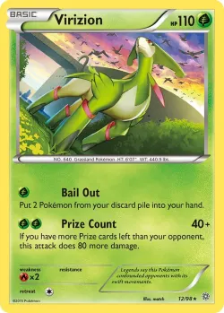 Virizion #12/98 · Pokémon