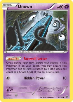 Unown #30/98 · Pokémon