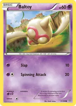 Baltoy #31/98 · Pokémon