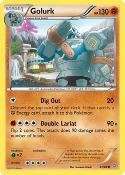 Golurk #41/98 · Pokémon