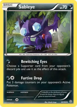 Sableye #44/98 · Pokémon