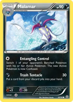 Malamar #46/98 · Pokémon