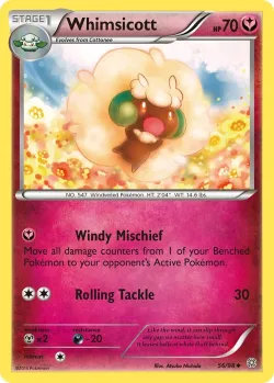 Whimsicott #56/98 · Pokémon