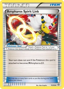 Ampharos Spirit Link #70/98 · Pokémon