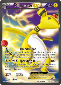 Ampharos-EX 「AOR 87/98」「EN」