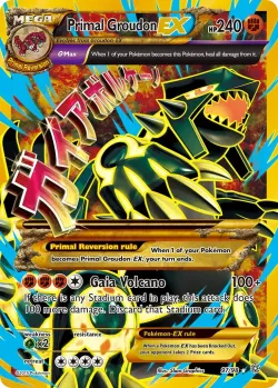 Primal Groudon-EX 「AOR 97/98」「EN」