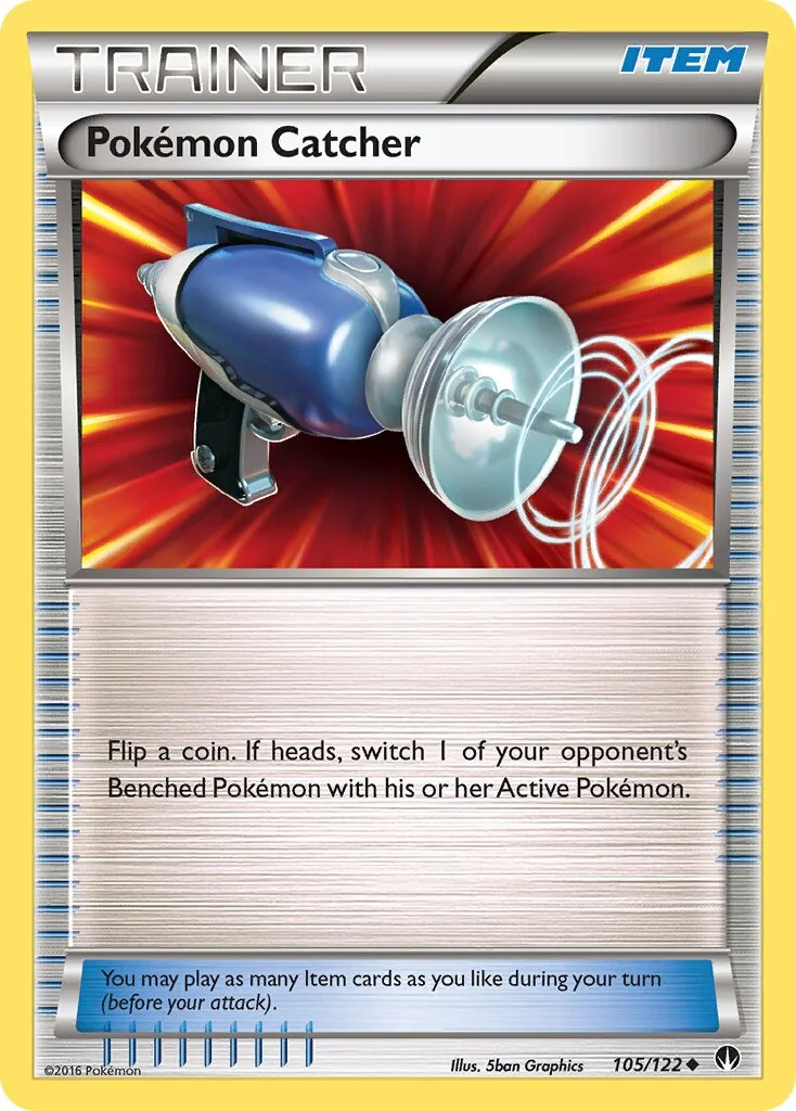 Pokémon Catcher 「BKP 105/122」「EN」
