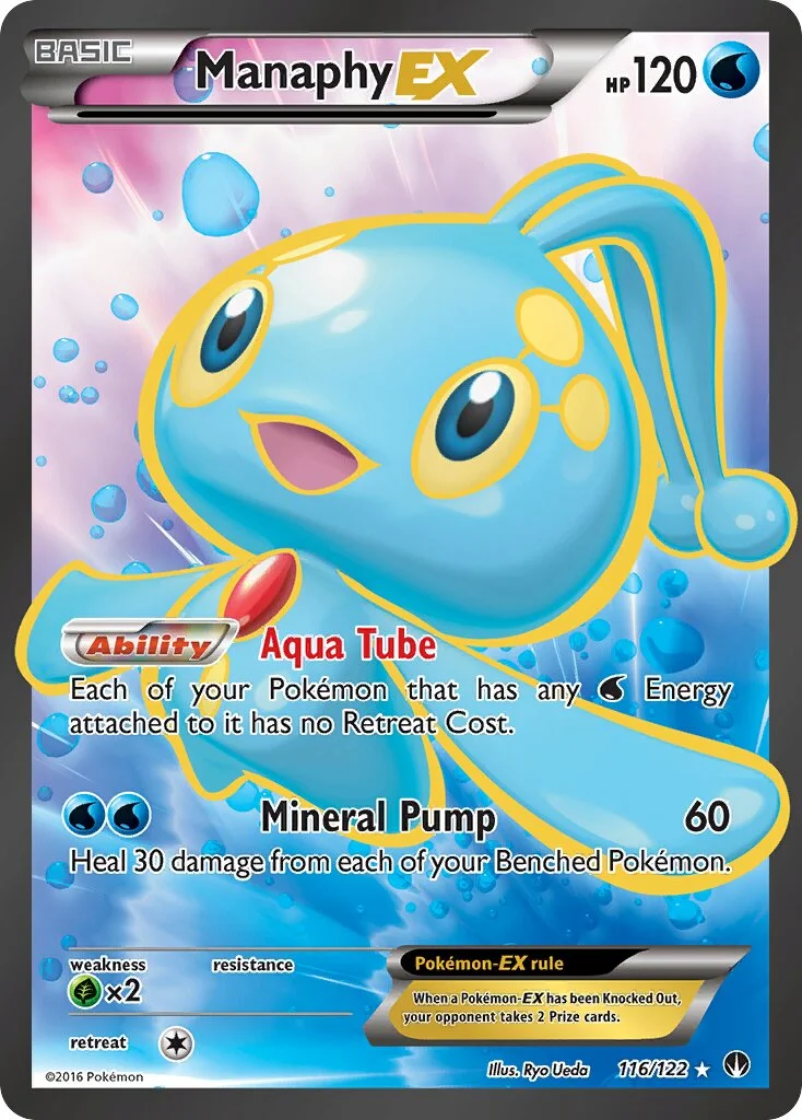 Manaphy-EX 「BKP 116/122」「EN」