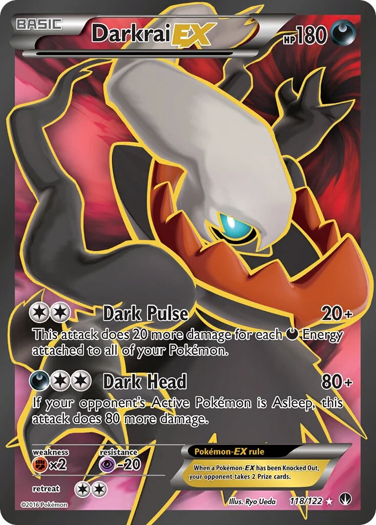 Darkrai-EX 「BKP 118/122」「EN」
