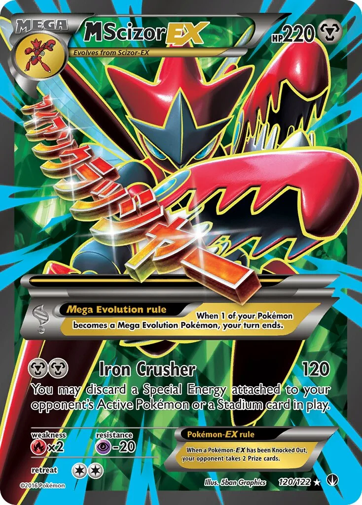 M Scizor-EX 「BKP 120/122」「EN」