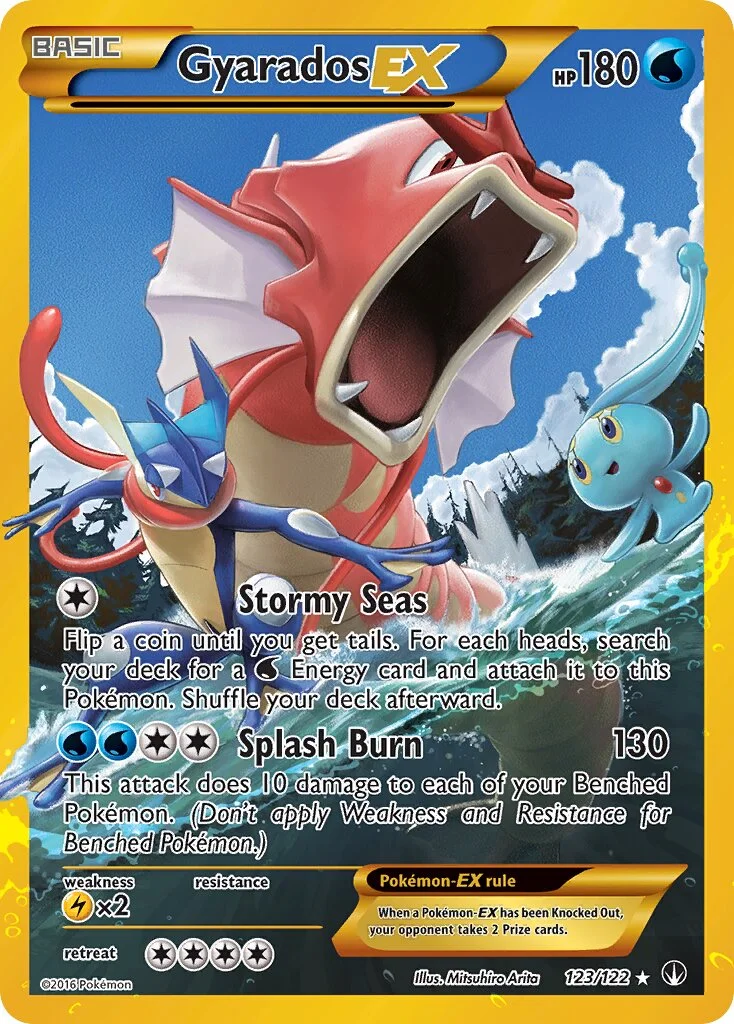 Gyarados-EX 「BKP 123/122」「EN」