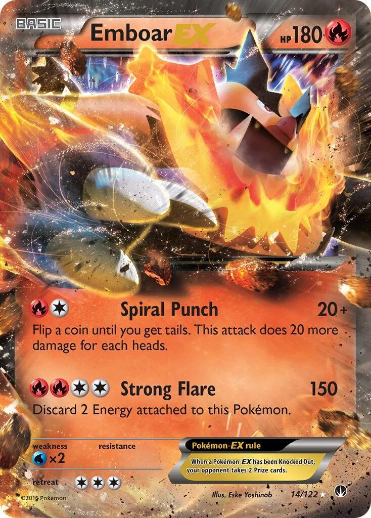 Emboar-EX 「BKP 14/122」「EN」