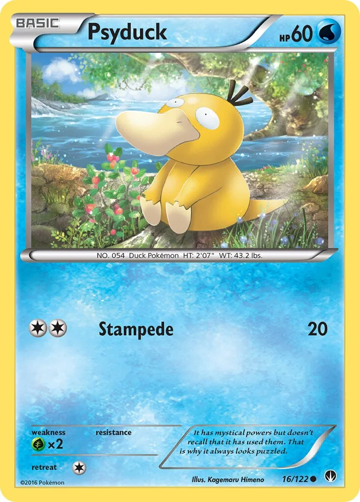 Psyduck 「BKP 16/122」「EN」