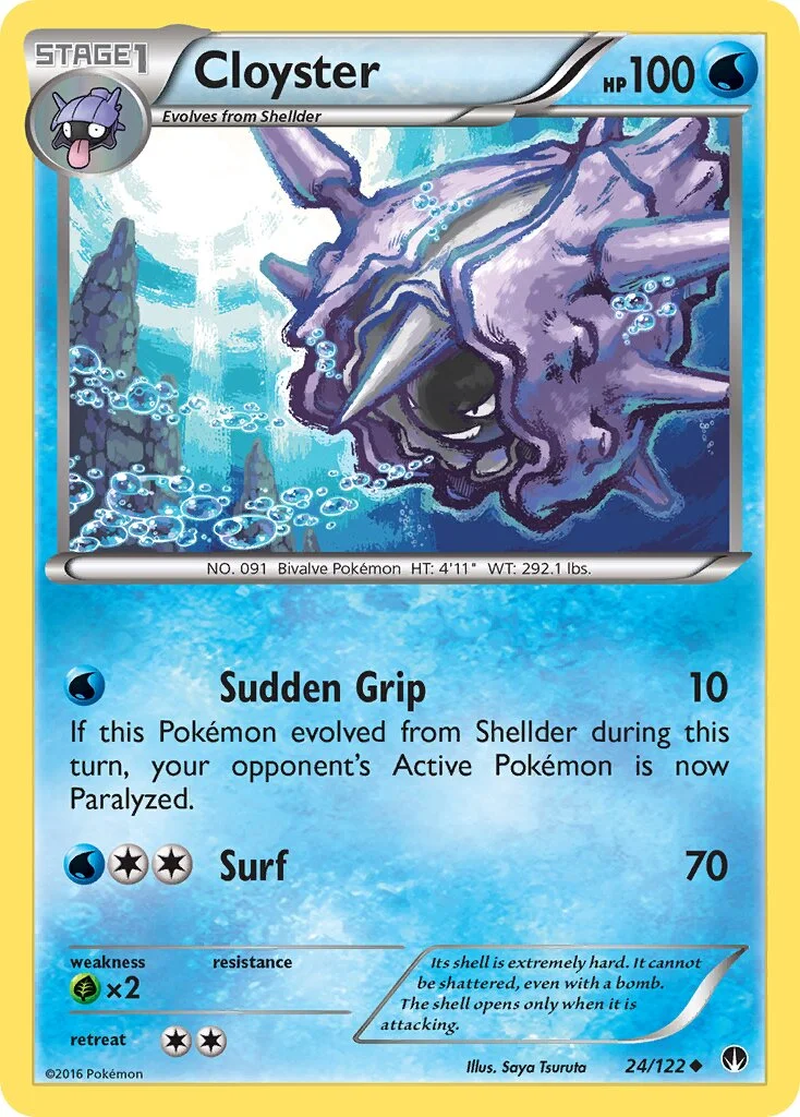 Cloyster 「BKP 24/122」「EN」